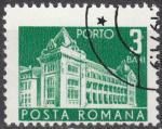 ROUMANIE - 1967 - Yt TAXE n 127 - Ob - Htel des postes 3b vert