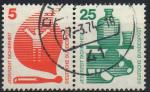 Allemagne : ex-RFA : n 555 et 556 o (anne 1971)