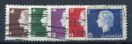 Timbre CANADA 1962 - 1963  Obl  N 328  332  Y&T   Personnage