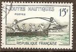  france - n 1162  obliter - 1958