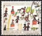Togo (Rp.) 1988 - Expo PhilTogo : dessin d'enfant - YT 1237 