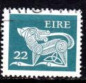 EUIE - 1981 - Yvert n 444 - Art irlandais ancien (Chien  stylis) 
