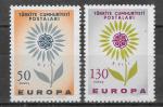 TURQUIE N°1697/1698** (Europa 1964) - COTE 3.00 €