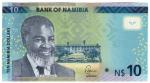 **   NAMIBIE     10  dollars N   2015    p-16a    UNC   **