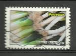 France timbre n 746 ob anne 2012 srie Lgumes pr une lettre verte Poireaux
