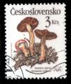 Tchecoslovaquie Yvert N2821 Oblitr 1989 Champignons veneneux Cortinaritus Ore