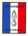 Patch , Gendarmerie Natiolale ( 67x84 )