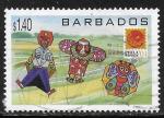 Barbades - Y&T n° 1054 - Oblitéré / Used  - 2001