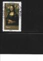 2008 FRANCE 4135 ou Adhesif 153 oblitr, cachet rond, tableau De Vinci, joconde