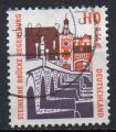 ALLEMAGNE FDRALE N 1973 o Y&T 2000 Curiosits (Pont en pierre de Regensburg)