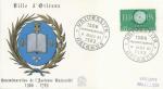 Lettre avec cachet commémoratif Université commémoration 1306-1793 - Orléans