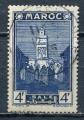 Timbre Colonies Franaises du MAROC 1939 - 42  Obl  N 194  Y&T