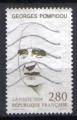 timbre FRANCE 1994  - YT 2875  -  Georges Pompidou 