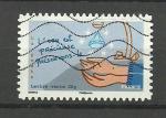 France timbre oblitr anne 2014 Ecogestes "L'eau est precieuse"