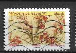 France N 1989 textile fleurs glaeuls 2021