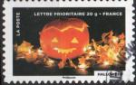 Adhsif N755 - Halloween - Oblitration ronde