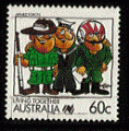 Australie 1988 - Y&T 1071 - oblitr - Vivre ensemble (Forces armes)