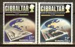 GIBRALTAR N483/484** (europa 1984) - COTE 2.00 