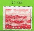 LIBAN YT P-A N228 OBLIT