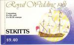 St. Kitts 1981 - Mariage royal: Prince Charles & Lady Diana, Carnet C476 @ $9.40