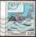 France 1988 - La communication, BD de Giraud-Moebius - YT 2507 