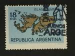 Argentine 1964 - Y&T PA 97 obl.