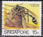 SINGAPOUR N 457 de 1985 oblitr