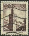 Marruecos 1955-56.- Vistas. Y&T 352. Scott 318. Michel 395.