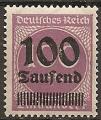 allemagne (empire) - n 265  neuf/ch - 1923
