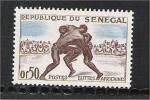 Senegal - Scott 202 mint   wrestling / lutte