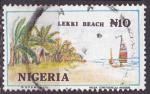 Timbre oblitr n 606(Michel) Nigeria 1992 - Lekki Beach