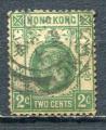 Timbre HONG KONG  1912 - 21  Obl    N 100  Y&T  Personnage