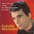 EP 45 RPM (7")  Claude Nougaro  "  Ccile, ma fille  "