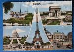 CP 75 Paris - Tour Eifel  Opra Arc Triomphe (EMA Tour Eiffel 1960)