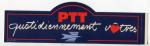 PTT POSTE SERVICE POSTAL COURRIER   AUTOCOLLANT publicitaire 