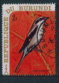 Burundi 1970 - Y&T PA154 - oblitr - oiseau grande pie griche grise