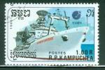 Kampuchea 1988 Y&T 833 oblitr