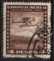 Chili 1934; Y&T PA 41; 4p, Avion & paysage