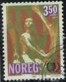 Norvge 1985 Oblitr Used Parc de Sculptures de Vigeland Oslo Y&T NO 883 SU