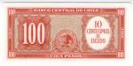 **   CHILI     10  escudo / 100 pesos   1960   p-127a.3    UNC   **
