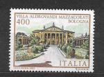 ITALIA Y&T n° 1673 U. n° 1744 Turistica, Villa Aldrovandi, Bologna  1985 USATO 