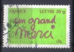 FRANCE 2005  - YT 3761 - UN GRAND MERCI 