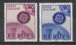 ITALIE N°968/969* (Europa 1967) - COTE 1.00 €