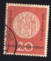 Allemagne 1957 Oblitr rond Used Stamp Monastre et Ville Aschaffenburg