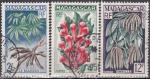 MADAGASCAR N 332/4 de 1957 oblitrs  
