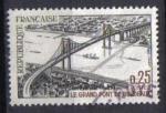 timbre FRANCE 1967 - YT 1524 - le Grand Pont de Bordeaux