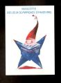 Carte postale Mascotte des Jeux Olympiques d'hiver 1992 ( Savoie )