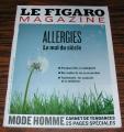Le Figaro Magazine Revue supplment Allergies le mal du sicle mars 2014
