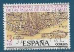 Espagne n2123 Plan de la ville de Ls Palmas oblitr
