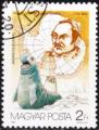 HONGRIE - 1987 - Yt n 3117 - Ob - 75 ans exploration  de l Antarctique ; Fabian